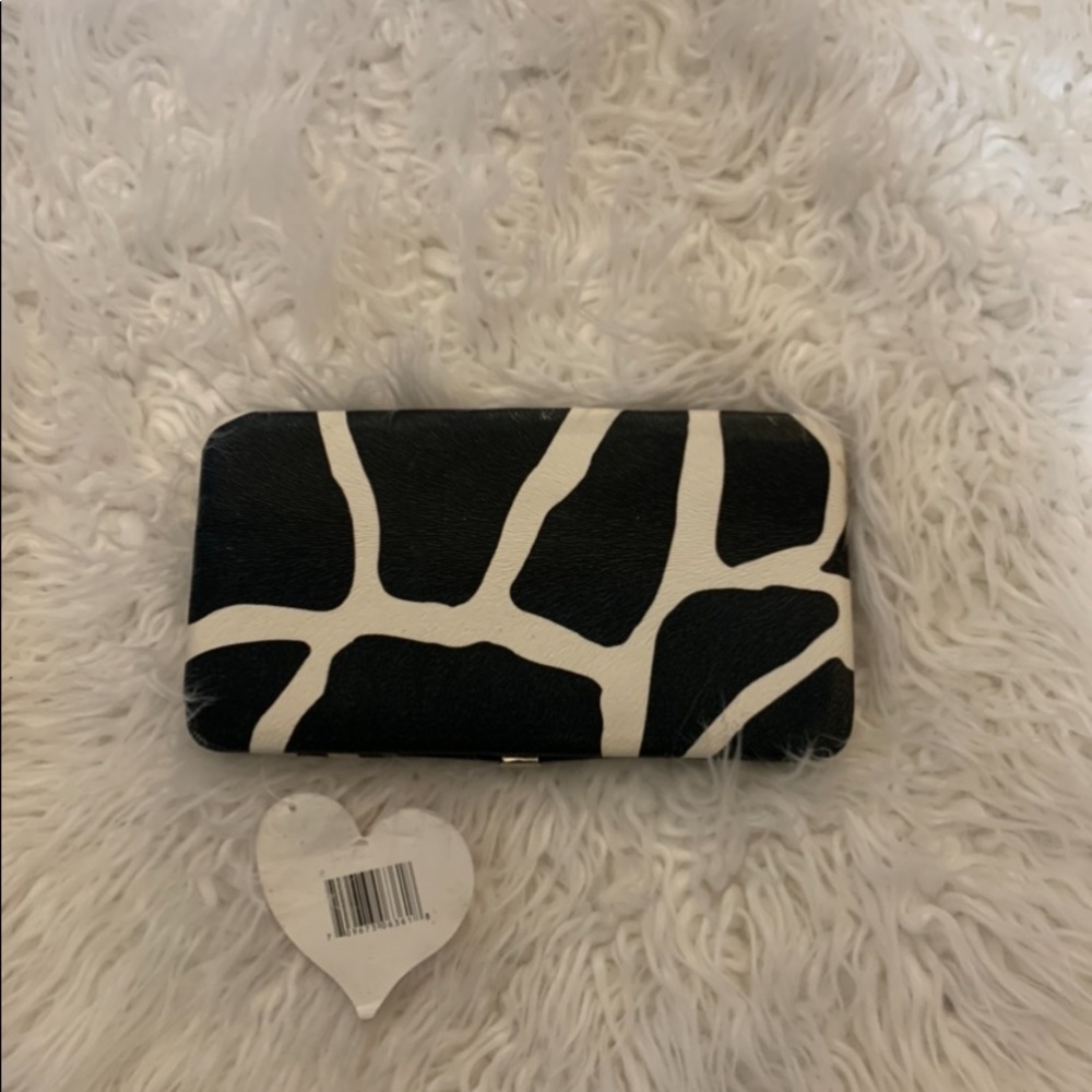Cow print wallet!!